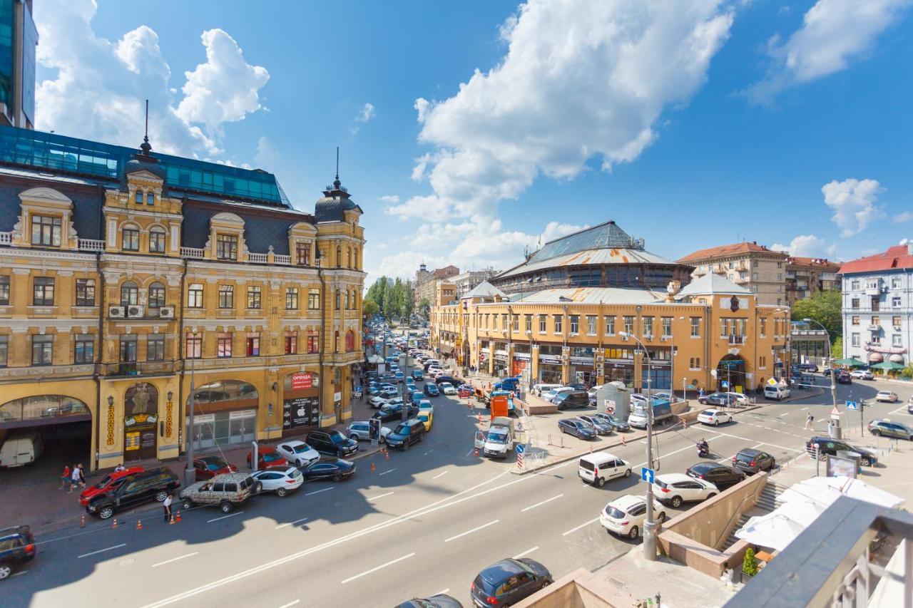 Bessarabka Apartments Kyjev Exteriér fotografie
